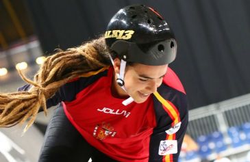 Emi Parejo: 'Representar a Espaa te permite ser fuente de inspiracin y una referente a nivel mundial en el patinaje'